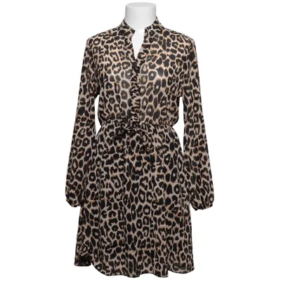 Jurk (Bruin, Zwart) van Milady Polyester