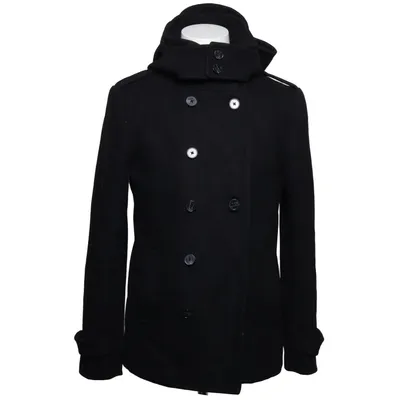 Caban (Noir) de Twentyone Acrylique, Polyamide, Polyester, Viscose, Laine