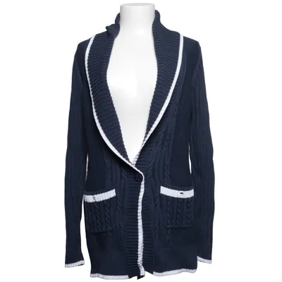 Cardigan (Bleu) de Henri Lloyd Woman Coton, Élasthane, Polyamide