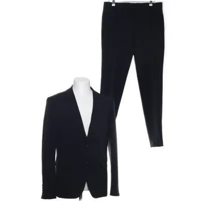 Kostym (Blå) från Lindbergh White Elastan, Polyester, Viskos