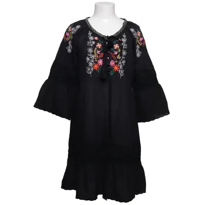 Dress (Black, Multicolored) from Majestic
