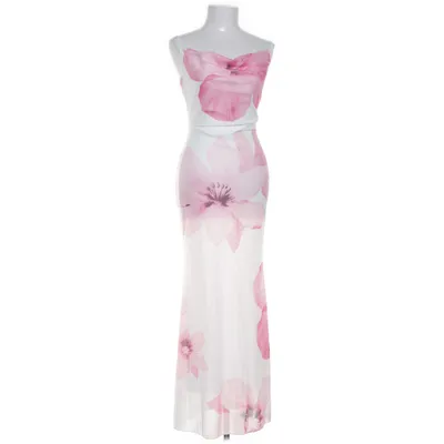 Långklänning (Vit, Rosa) från Shein