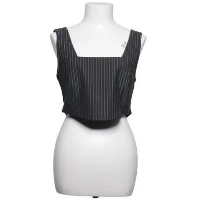 Crop top (Grijs) van Stories Elastaan, Polyester, Viscose