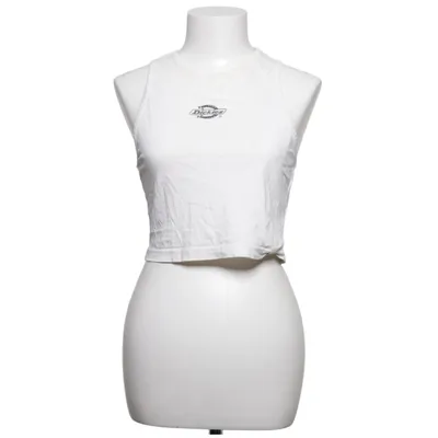 Crop top (Wit) van Dickies Katoen, Elastaan