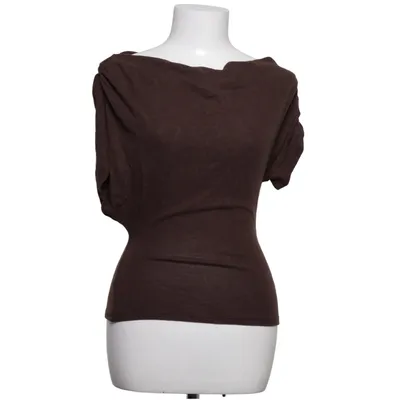 Topp (Brun) från Reformation Elastan, Ekologisk bomull, Tencel