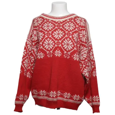 Pull de Noël (Rouge, Blanc) de Volund Laine