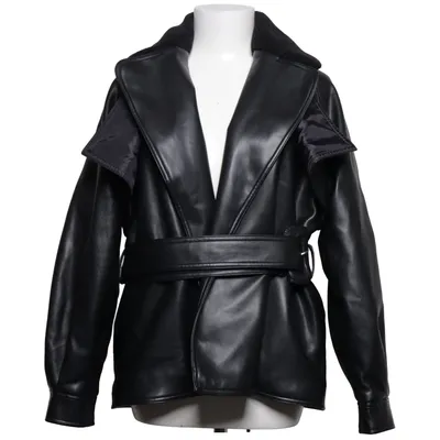 Shearling jacket (Black) from WRSTBHVR Studio Polyester, Polyurethane