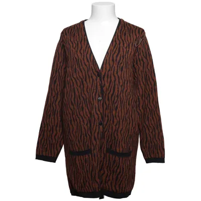 Cardigan (Bruin, Zwart, Meerkleurig) van Lauré Acryl, Wol