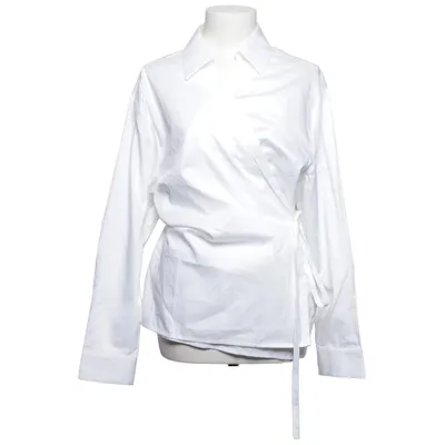 Wrap blouse (White) from InWear Cotton