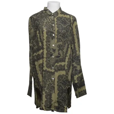Blouse (Green, Black) from By Malene Birger Silk, Viscose