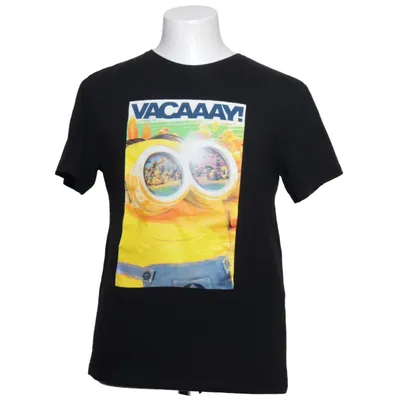 T-shirt (Black, Multicolored) from Minions Polyester, Recycled cotton
