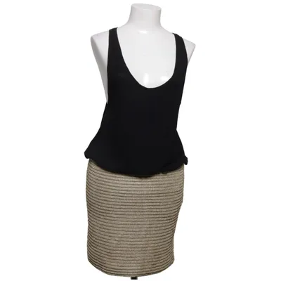 Kleid (Schwarz, Gold) von Jay Ahr Elasthan, Polyamid, Polyester, Seide, Viskose