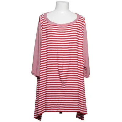 Långärmad t-shirt (Röd, Vit) från Isolde Roth Elastan, Viskos