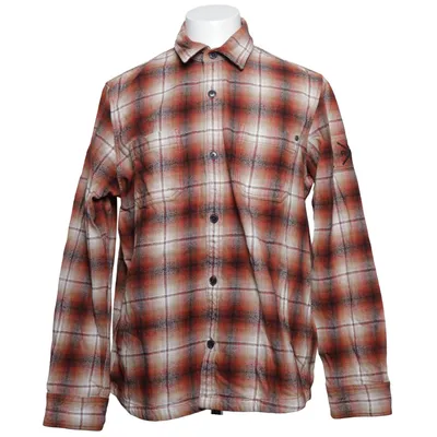 Flannel skjorte (Rød, Beige) fra Lerros Bomuld