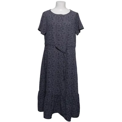 Jurk (Blauw, Wit) van ONLY Elastaan, Polyester