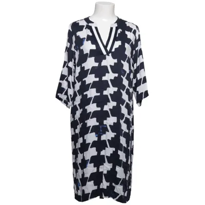 Jurk (Blauw, Wit) van Milano Italy