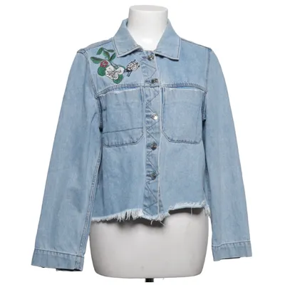 Veste en jean (Bleu) de H&M Coachella Coton, Polyester