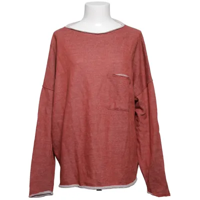 Strickpullover (Rot) von Vailent Pure Baumwolle, Leinen, Polyester