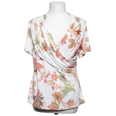 Top (White, Multicolored) from Romeo pour Juliette Elastane, Polyester