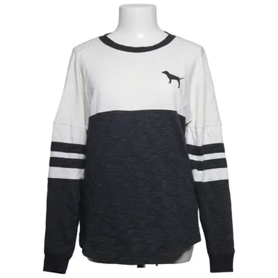 Sweatshirt (Gray, White) from Pink Victoria's Secret Cotton, Elastane, Polyester