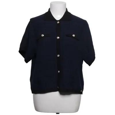 Cardigan (Blauw, Zwart) van Holly & Whyte by Lindex Acryl, Katoen, Polyamide, Polyester, Viscose