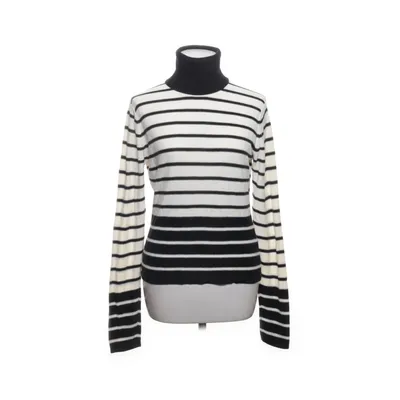 Turtleneck (Black, White) from Hennes Acrylic, Cotton