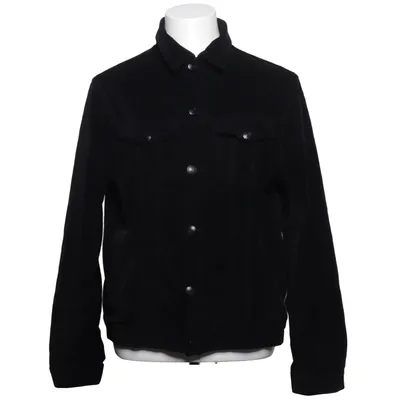 Denimjakke (Sort) fra SAND Copenhagen Bomuld, Elastan