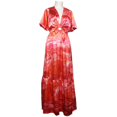 Maxi dress (Red, Pink, Multicolored) from Allyson