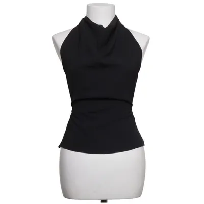 Neckholder Top (Schwarz) von Shein Polyester