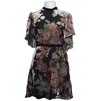 Kjole (Sort, Flerfarvet) fra Zara Woman Polyester