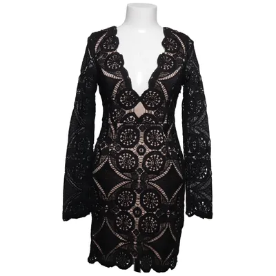 Cocktailjurk (Zwart, Beige) van Love Triangle Polyester