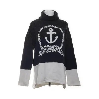 Turtleneck (Gray, Blue, White) from One Teaspoon Cotton, Polyamide, Wool