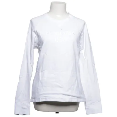 Sweatshirt (Blanc) de Penn & Ink N.Y Coton, Élasthane