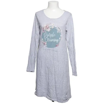 Nightgown (Gray, Multicolored) from Oyanda Cotton, Viscose