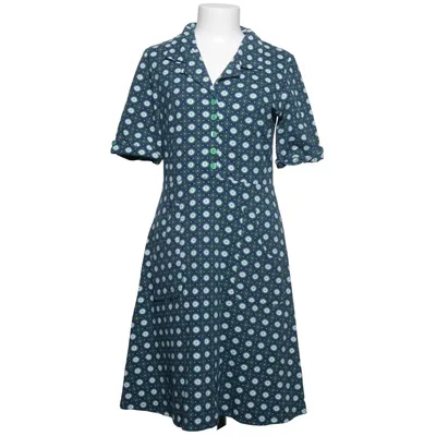 Klänning (Blå, Grön, Vit) från Cissi och Selma Bomull, Elastan