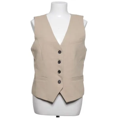 Kostuumgilet (Beige) van Second Female Elastaan, Polyester, Viscose