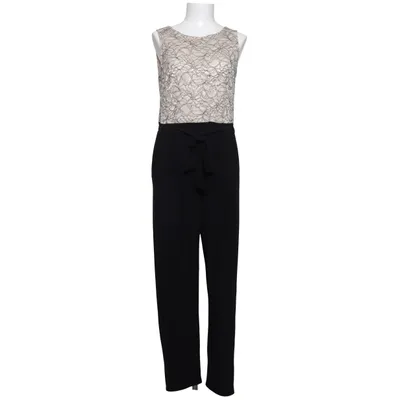 Jumpsuit (Zwart, Beige) van Wallis Elastaan, Polyamide, Polyester, Viscose
