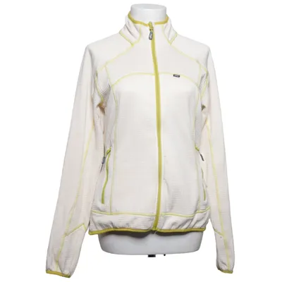 Fleece jacket (White, Yellow) from FÅK Elastane, Polyester