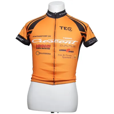 Bicycle shirt (Orange, Black) from Tec Polyester