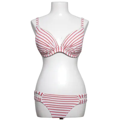 Bikini (Rood, Wit) van Watercult Elastaan, Polyamide