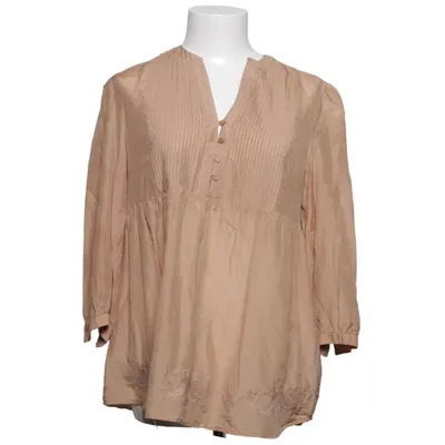 Mamabluse (Beige) von Zara for Mum Baumwolle, Seide