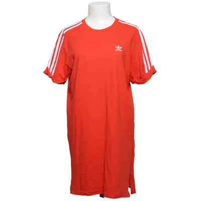 Jurk (Rood, Wit) van Adidas Originals Katoen