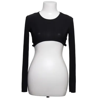 Crop top (Sort) fra Fashionkilla Elastan, Polyester