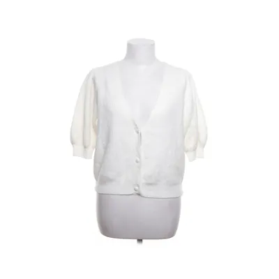 Cardigan (Hvid) fra Pieces Akryl, Bomuld, Elastan, Polyester