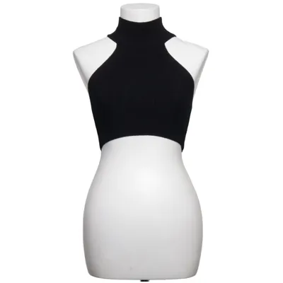 Crop top (Black) from Michael Costello x Revolve Polyamide, Viscose