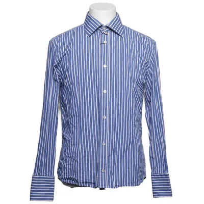 Hemd (Blau, Weiß) von Takeshy Kurosawa Baumwolle