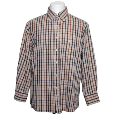 Shirt (Beige, Brown, Black) from DAKS London Cotton