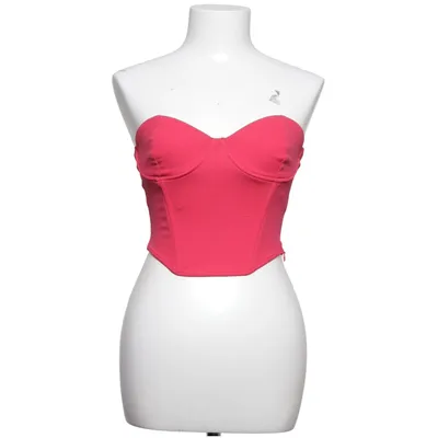 Tube top (Rood) van Zara Elastaan, Polyester
