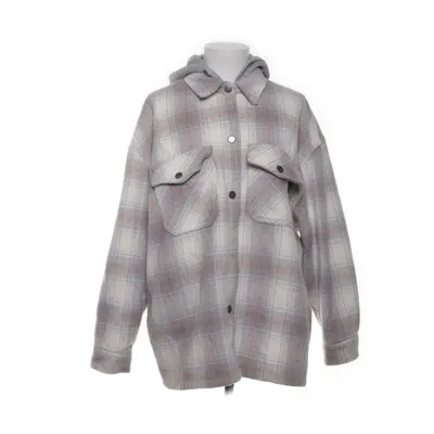 Överskjorta (Grå, Vit, Flerfärgad) från Jennyfer Akryl, Bomull, Elastan, Polyamid, Polyester, Viskos, Ull
