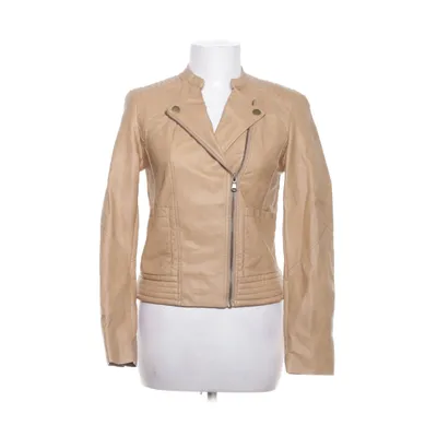 Bikerjack (Beige) van 365 Three-Sixty-Five Elastaan, Polyester, Polyurethaan, Viscose